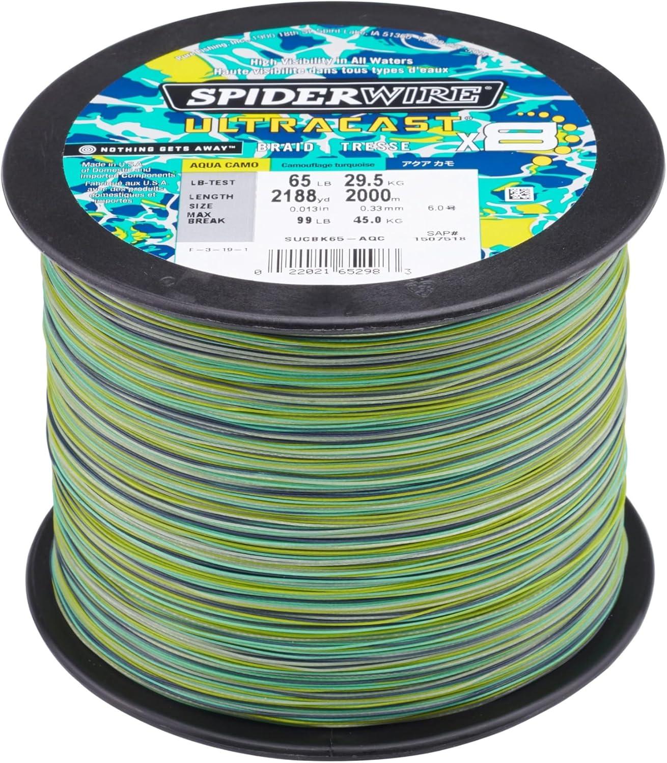 imageSpiderWire Ultracast BraidAqua Camo