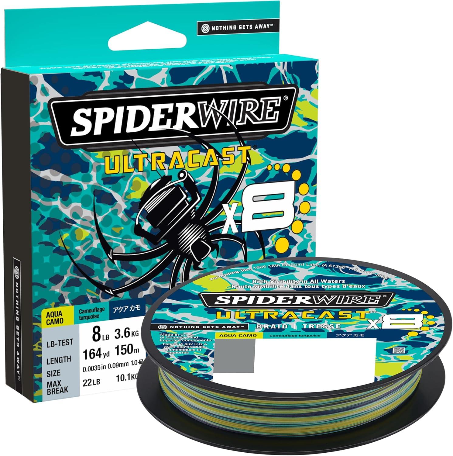 imageSpiderWire Ultracast BraidAqua Camo