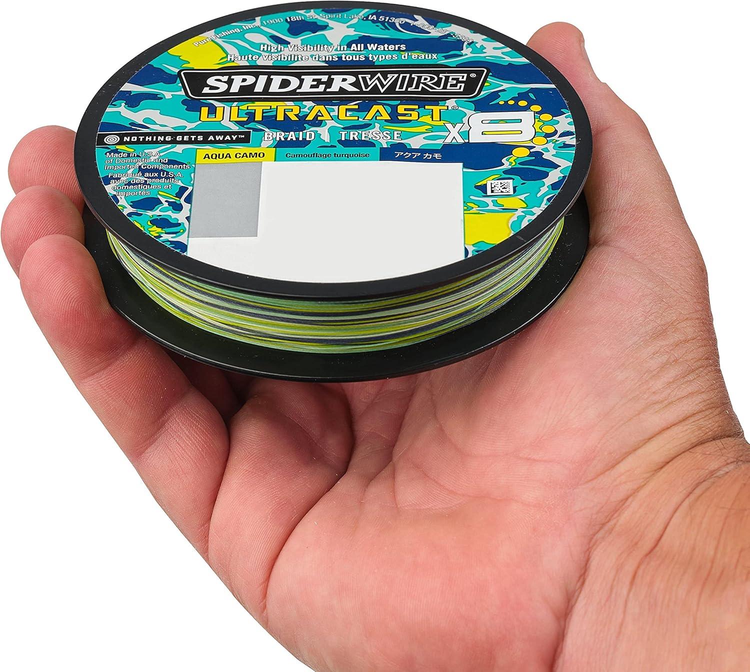 imageSpiderWire Ultracast Vanish Dual SpoolAqua Camoclear