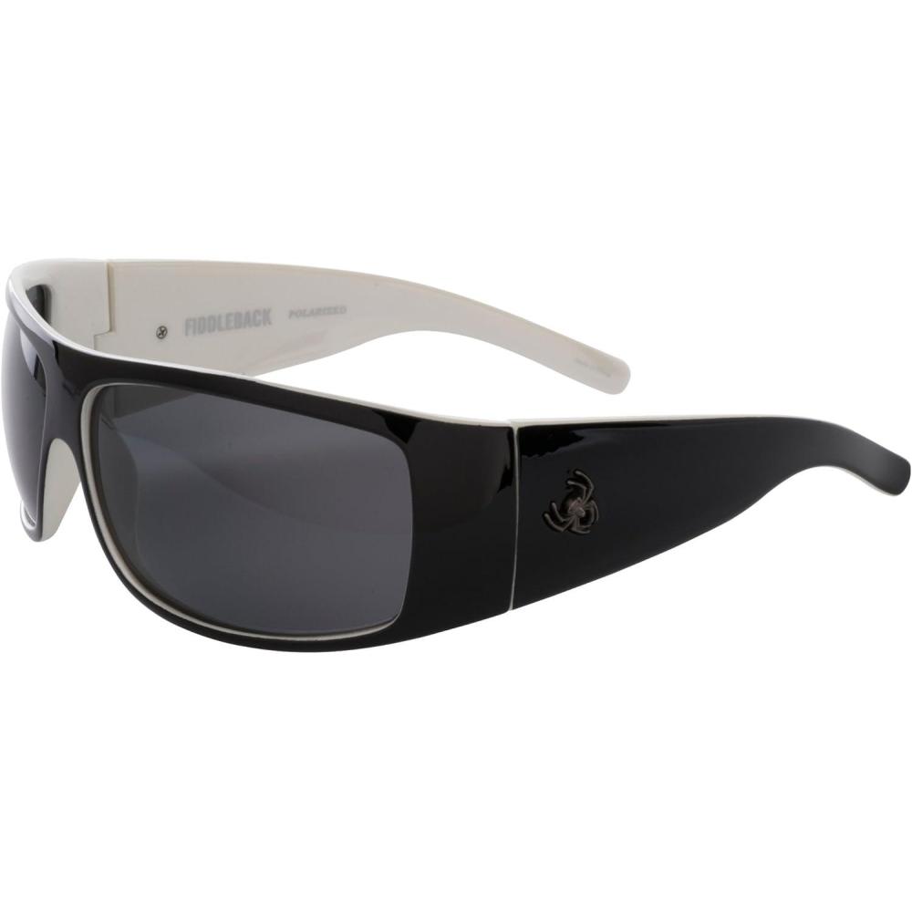 imageSpiderwire Hunting Safety GlassesSmoke and Gloss BlackWhite Lens
