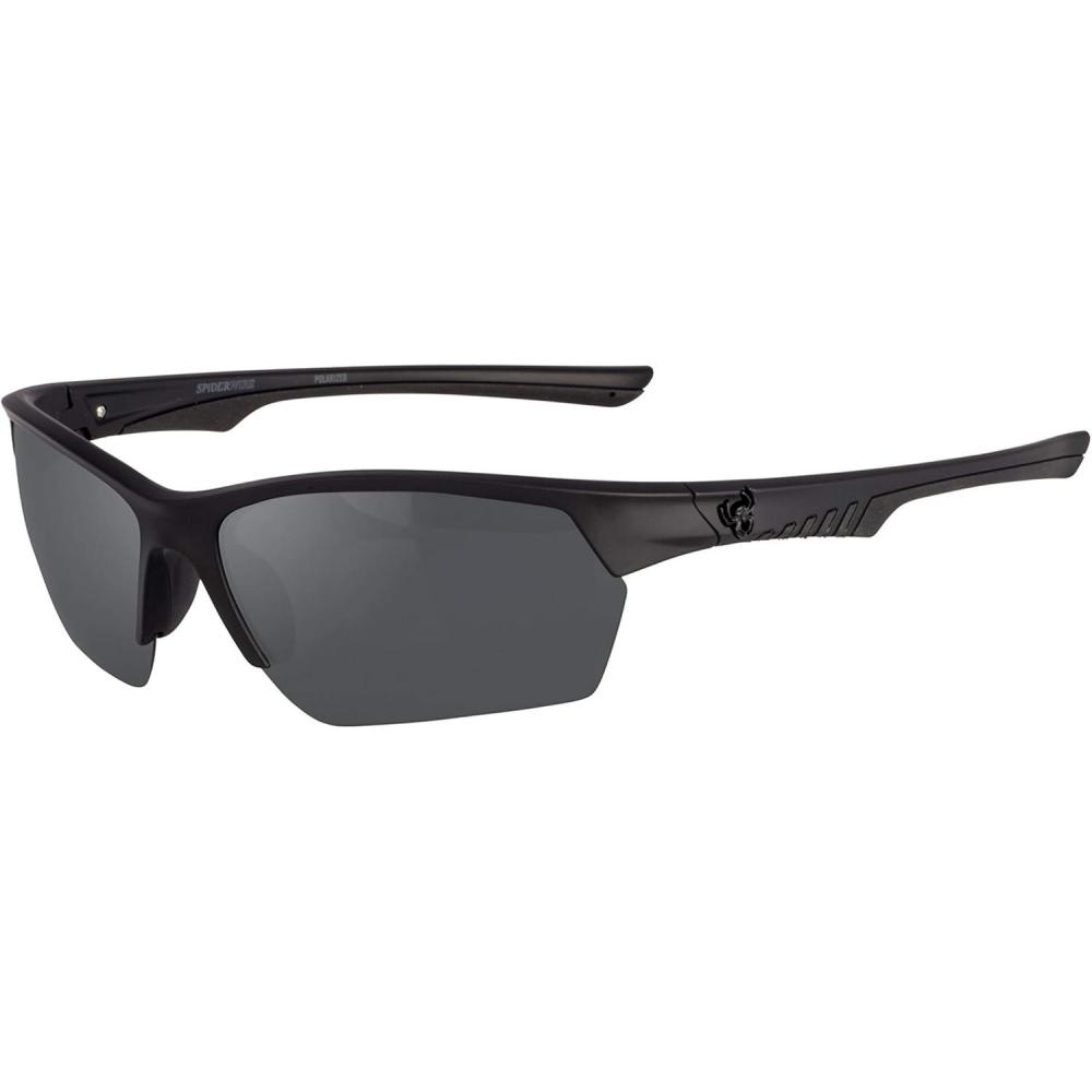 imageSpiderwire unisexadult Spw009 SunglassesMatte BlackSmoke