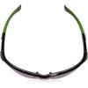 Spiderwire Terror Eyes Sunglasses(Gloss Black/Smoke/Green Mirror)