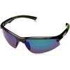 Spiderwire Terror Eyes Sunglasses(Gloss Black/Smoke/Green Mirror)